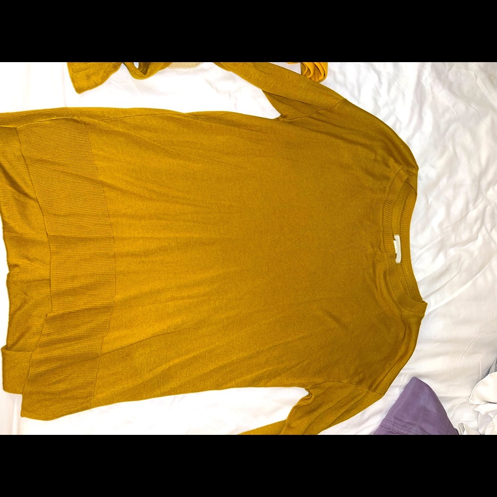 Gold Fall Sweater !